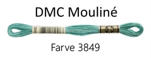 DMC Mouline Amagergarn farve 3849